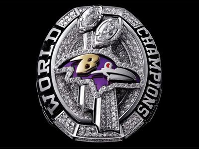 Ravens Super Bowl championship ring